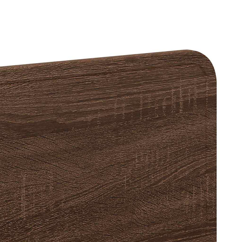 Headboard, EU Double - 135 x 200 cm, Brown Oak