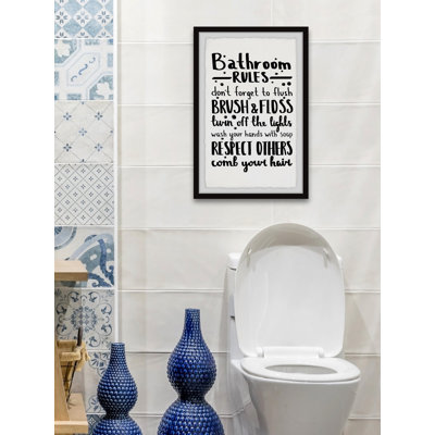 Respect Rules - Single Picture Frame Print