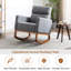 Chaise berçante Larenda