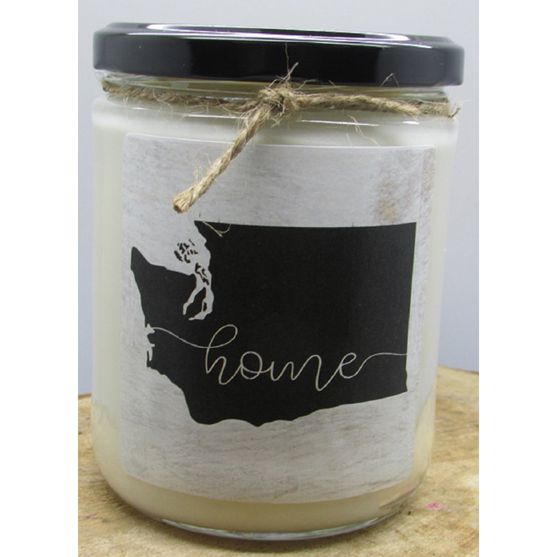 White Cotton And Bergamot Scented Jar Candle