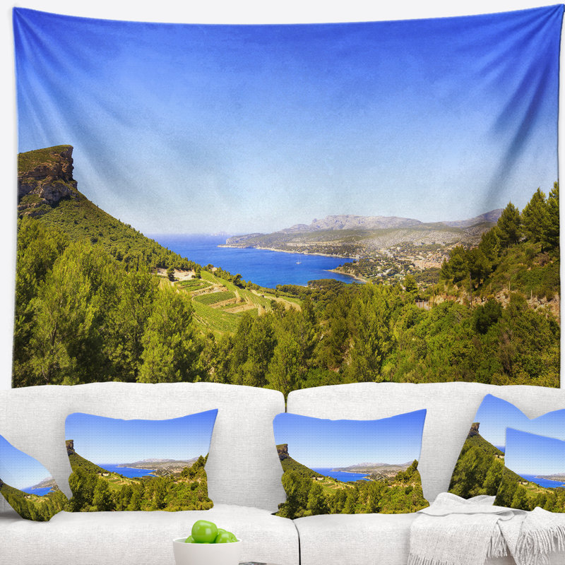 Polyester Tapestry, 50" H x 60" W