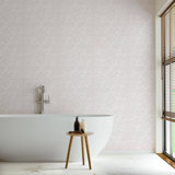 The Signature Peach on the Vine 10' L x 24" W Wallpaper Roll