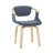  Diland Fabric Upholstered Swivel Desk Chair-759325169-759325172