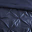 Magnifique édredon bleu marine 7 pièces - édredon Opulence, taies décoratives, coussins et jupe de lit froissée - option de literie de luxe chic et facile d'entretien-117417210
