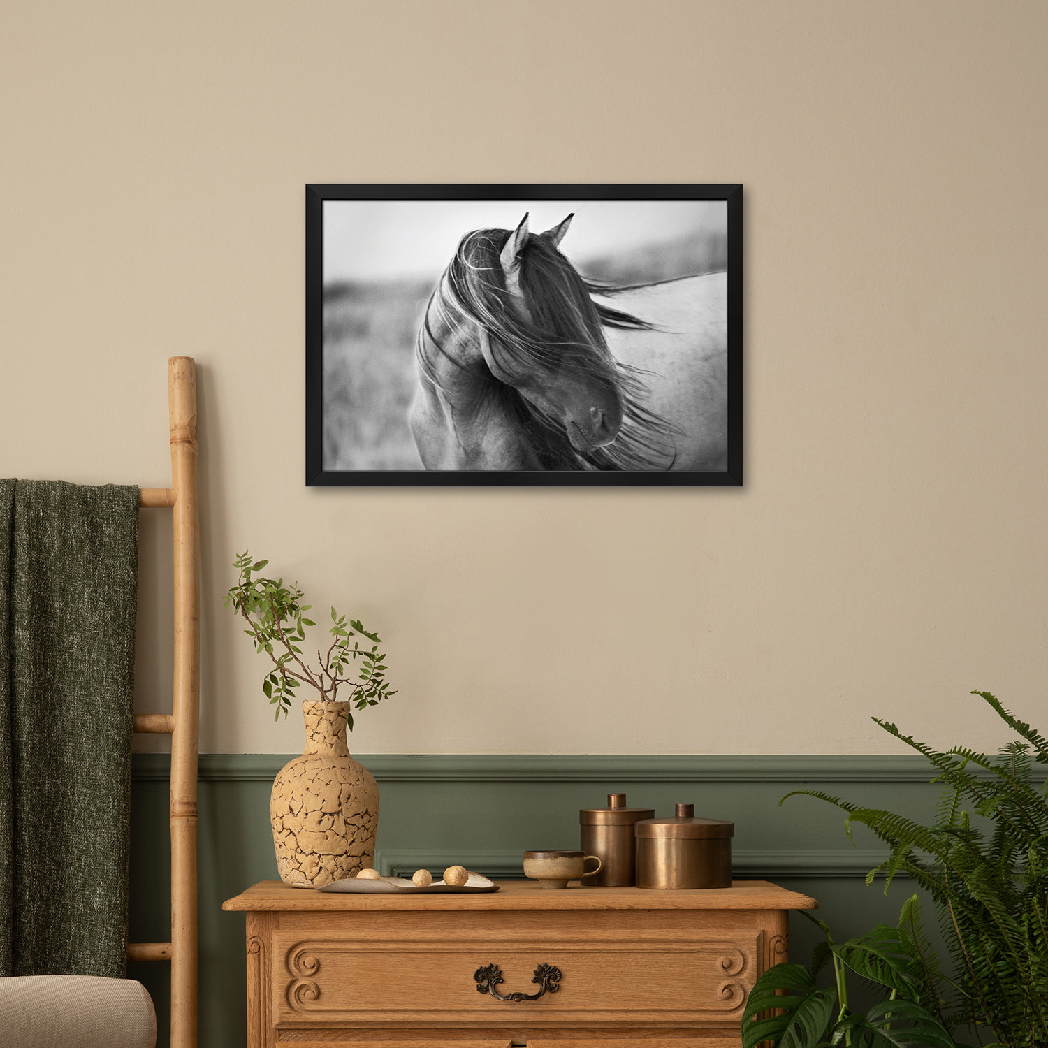 Gracie Oaks Fierce Grace Premium Framed Poster by Tony Stromberg | Wayfair
