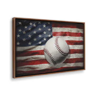 «American Baseball I» par Susan Ball, reproduction d'art