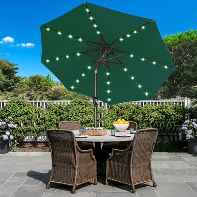 Caerphilly Lighted Market Umbrella