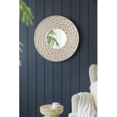 Miroir rond, mural pour la maison