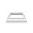 6''W x 6''D Heritage Base Trim White