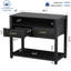 Support pour aquarium Hassib 40 gallons avec rangement et prises intégrées, support pour aquarium de ferme, support pour terrarium ReptileTank-1879036975