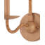Saxon 1 - Light Candle Wall Light-1025895193