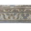 Tapis crème / bleu oriental en laine noué à la main 5 pi 1 po x 6 pi 8 po Oriental