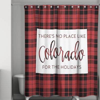 Brianne Plaid Shower Curtain