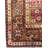 Vintage One-of-a-Kind 3'7" x 6'4" 1950s Rectangle Wool Area Rug in Beige and Red