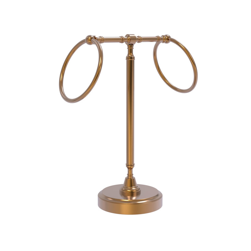 Gober Countertop Towel Stand, Brushed Bronze