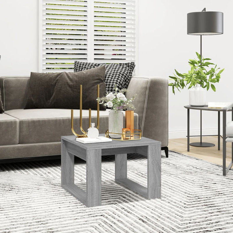 Gmur Sled End Table, Grey Sonoma, Grey Sonoma