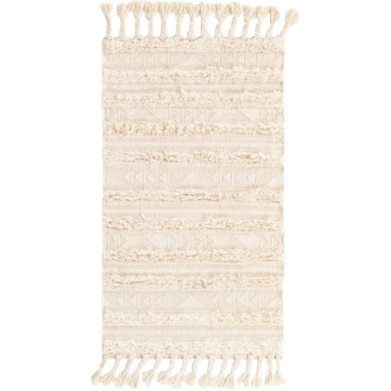 Annunciata Wool Southwestern Indoor Rug, Rectangle 3'3" x 5'