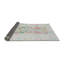 Tapis beige/vert/rose tissé à la machine-64191294
