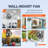 VEVOR 21.7'' Wall Mounted Fan Fan