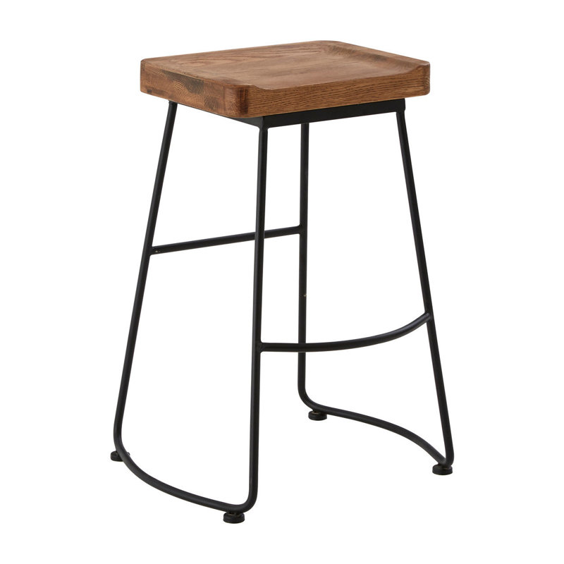 Oropeza Counter Stool with Metal Frame