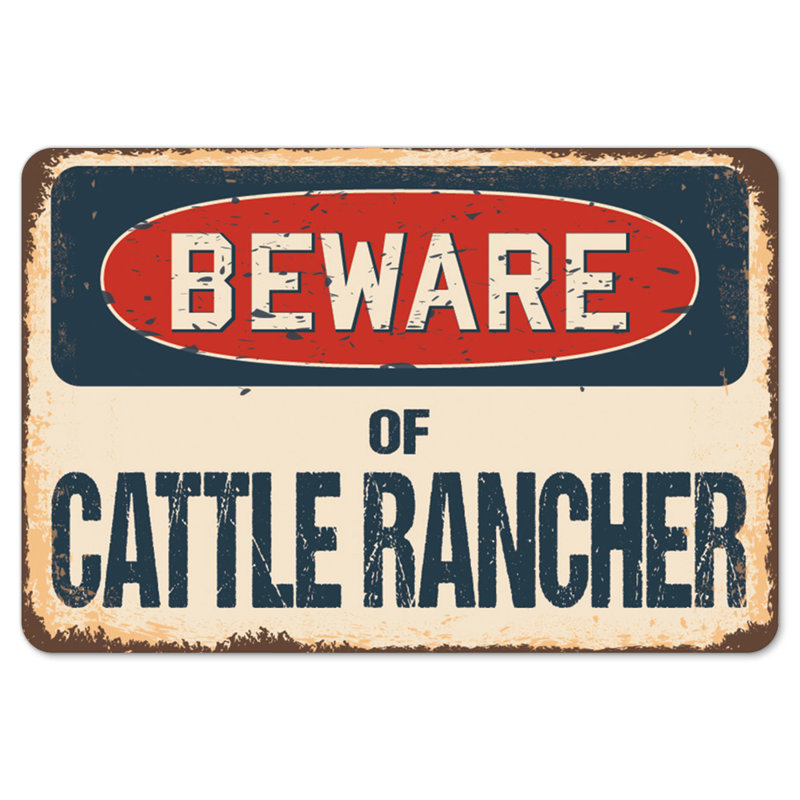 Décalcomanie-Bétail Rancher