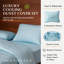 Ensemble de housse de couette 3 pièces BedVoyage - 100% viscose de bambou - Froid et léger-707494296-707494291