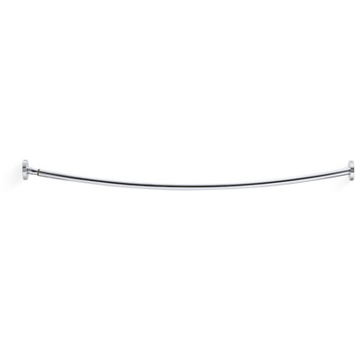 Expanse® 76" Curved Fixed Shower Curtain Rod