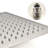 Ceiling Mounted Shower System Combo Set With Handheld And 12"Shower Head-118534770