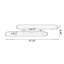 Étagère murale flottante asymétrique en bois massif clair naturel pour chambre, salle de bain, cuisine, salon-36731325-36731327