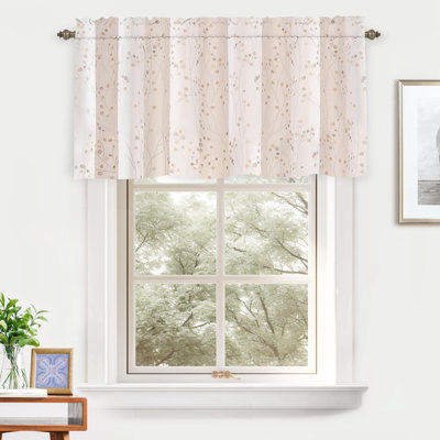 Hutchcraft Floral Tailored Window Valance