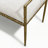 Lalia 60" Modern Hammered Metal Accent Bench-124262812