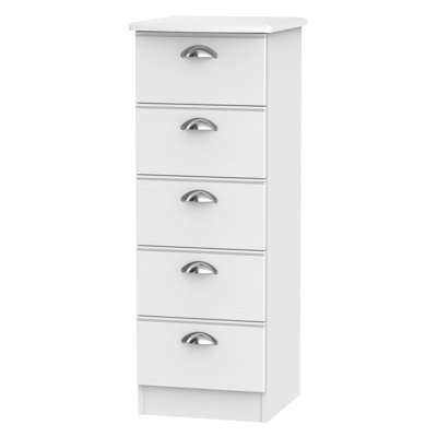 Fully Assembled Murier 5 Drawer