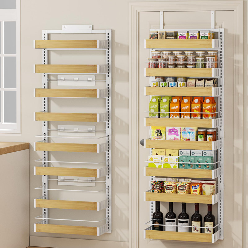 Rangement à 8 niveaux pour garde-manger