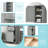 Freestanding Tall Bathroom Storage Cabinet With Drawers And Adjustable Shelf, Mdf Board-38665409