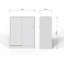 22 Pair Shoe Storage Cabinet-245894655