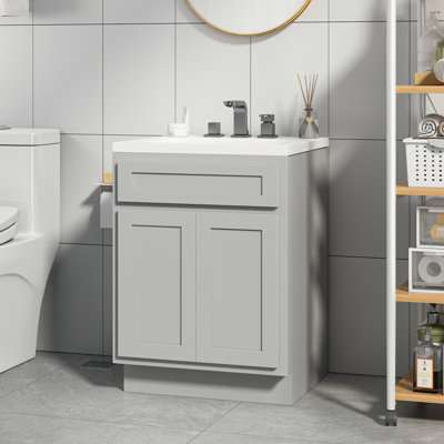 Hibbitts 24'' Single Bathroom Vanity Base Only