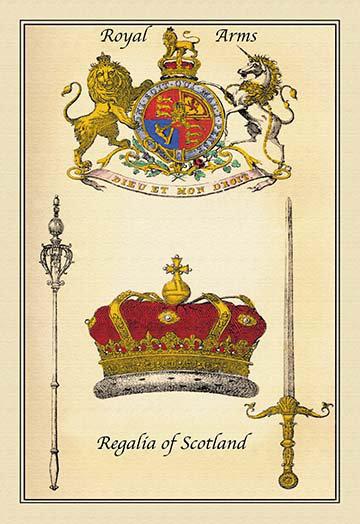 « royal accoudoirs-regalia of écosse » par mutlow, impression
