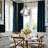 Grommet Room Darkening Linen Textured Curtain-607110990-607110984