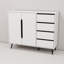 Commode 4 tiroirs Korion