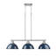 Luminaire suspendu linéaire 3 lumières Laramy-107150109-107150115
