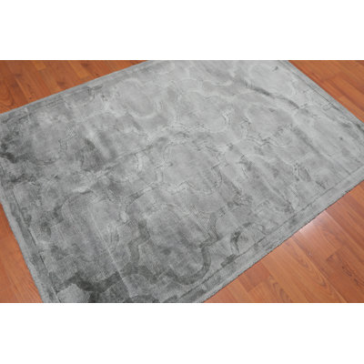 Tapis aqua crocheté à la main Tieton