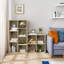 Cassien 108cm H x 59.5cm W Cube Bookcase-298227098
