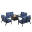 Tetsuya Outdoor 6 - Piece Conversation Set-1828372449
