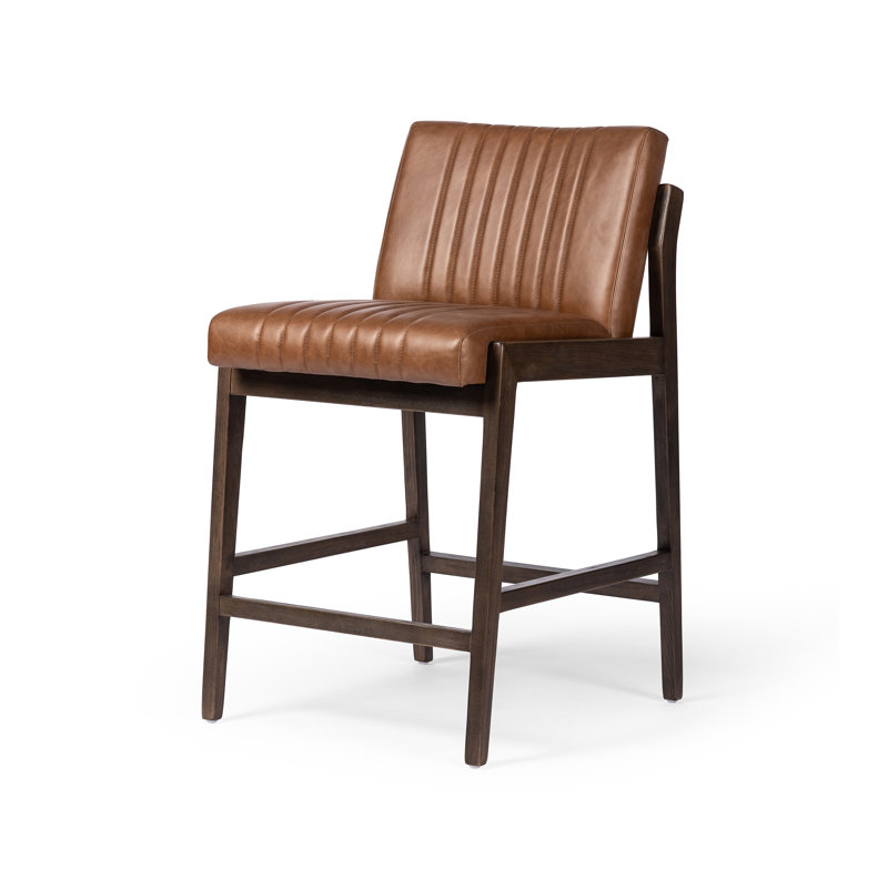 Alice Upholstered Stool, Counter Stool (26.25" Seat Height)
