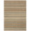 Aquila Striped Area Rug in Earth Green/Orange/Beige