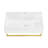 Claire 22" Wall-Mount Bathroom Sink with Brushed Gold Towel Bar-92365460
