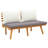 Damita 4 Piece Lounge Chair with Cushions-71424519