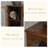 Retro Walnut Solid Wood China Cabinet