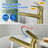 Bathroom Faucet 1 Hole Bathroom Sink Faucet Waterfall Vanity Faucet Single Handle Bathroom Sink Modern-125529147