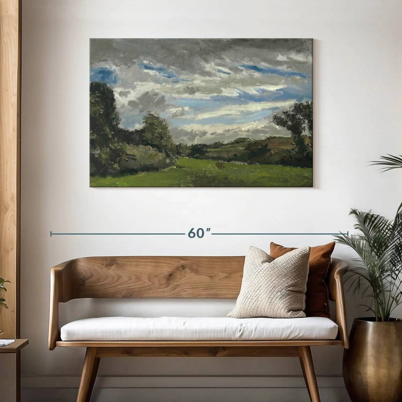 Paysage avec dunes à Alvord, H 30 po x l 45 po